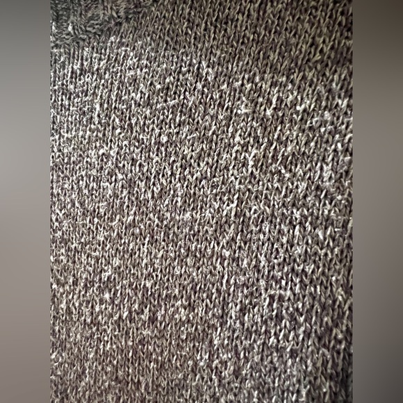 Wintersilks vintage 100% silk gray mock neck sweater size M - Picture 4 of 5